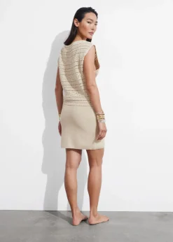 Robe Courte Crochetée