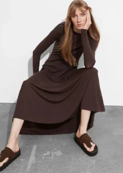 Robe Longue à Dos Ouvert