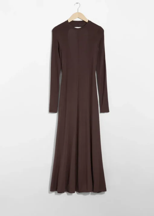 Robe Longue à Dos Ouvert