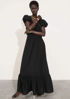 Robe Longue à Plusieurs Niveaux