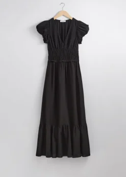 Robe Longue à Plusieurs Niveaux