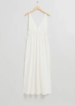 Robe Longue En Crêpe