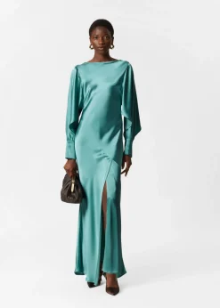 Robe Longue En Satin