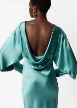 Robe Longue En Satin