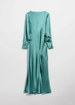 Robe Longue En Satin