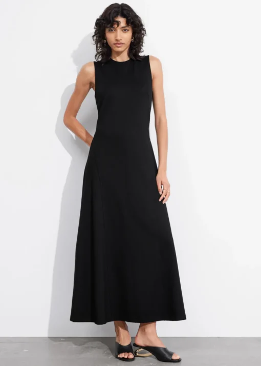 Robe Longue Trapèze