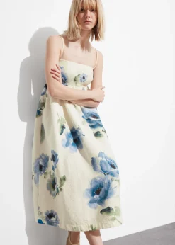 Robe Midi à Bretelles