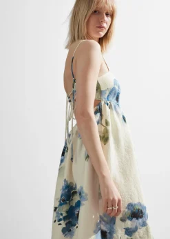 Robe Midi à Bretelles