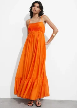 Robe Midi à Volant