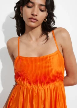 Robe Midi à Volant