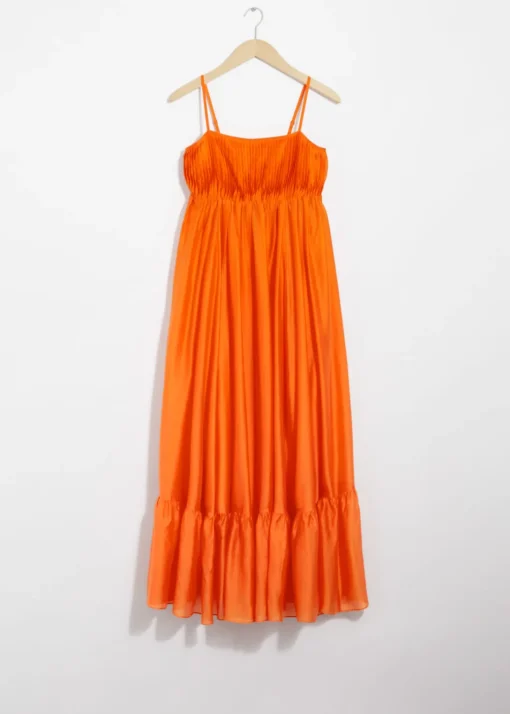 Robe Midi à Volant
