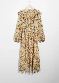 Robe Midi à Volants