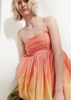 Robe Midi Boule à Bustier