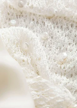 Robe Midi En Crochet Perlé