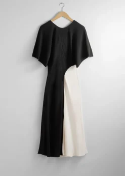 Robe Midi En Satin