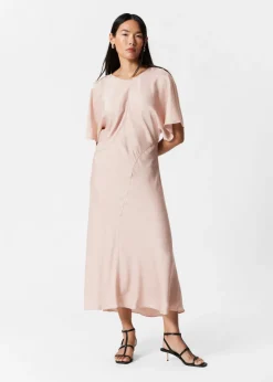 Robe Midi En Satin
