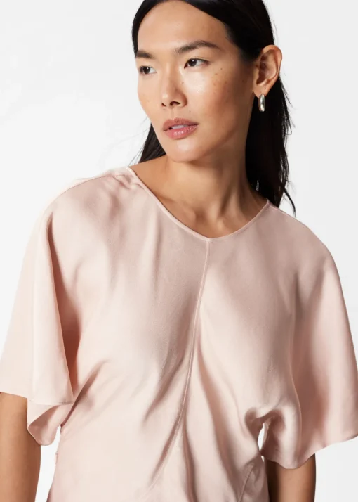 Robe Midi En Satin