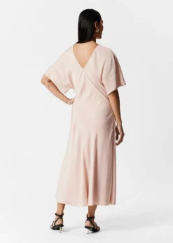 Robe Midi En Satin