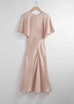 Robe Midi En Satin