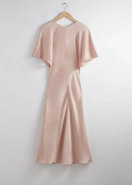Robe Midi En Satin