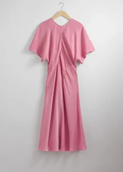 Robe Midi En Satin