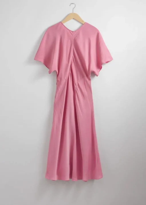 Robe Midi En Satin