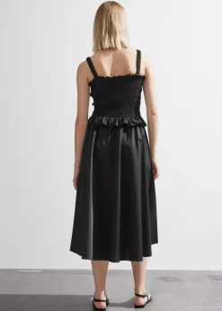 Robe Midi Froncée