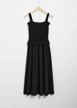Robe Midi Froncée
