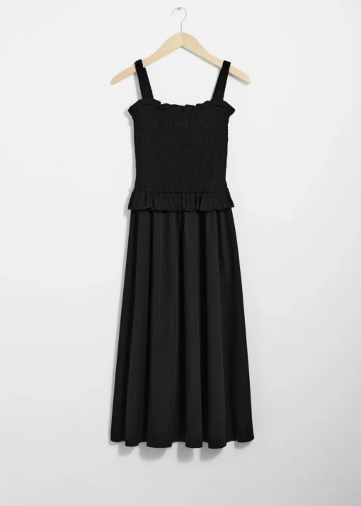 Robe Midi Froncée
