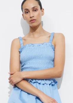 Robe Midi Froncée