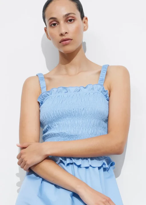 Robe Midi Froncée