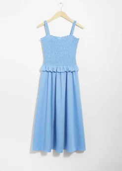Robe Midi Froncée