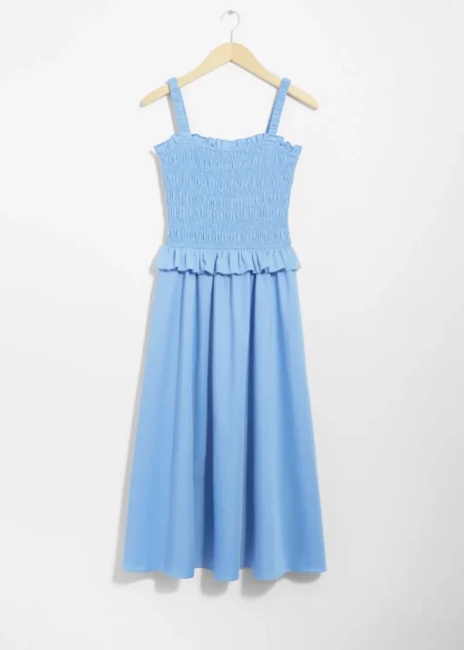Robe Midi Froncée