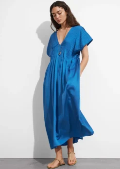 Robe Midi Plissée