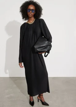 Robe Midi Plissée