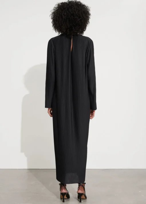 Robe Midi Plissée
