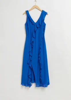 Robe Midi Volantée