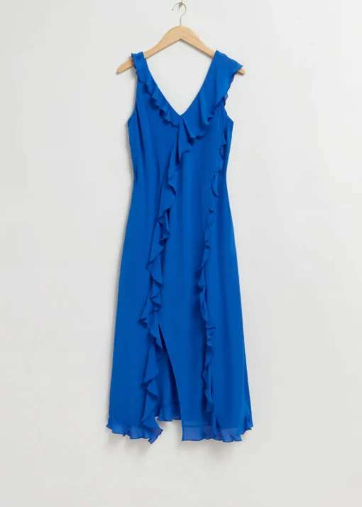 Robe Midi Volantée