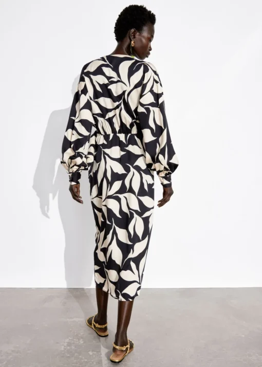 Robe Portefeuille à Col En V