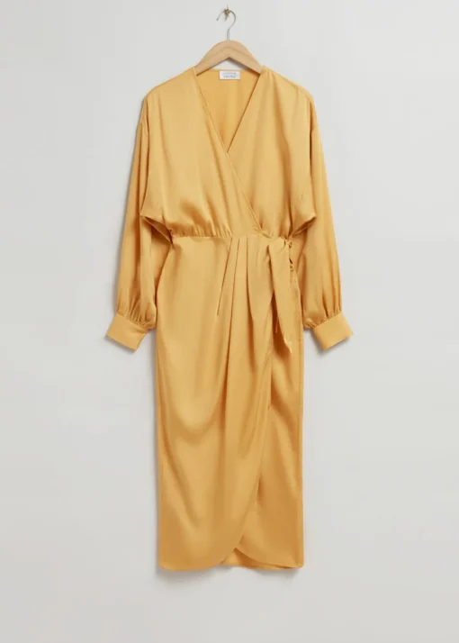 Robe Portefeuille à Col En V