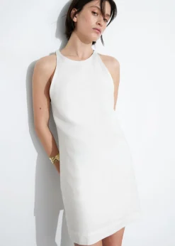 Robe Trapèze En Lin