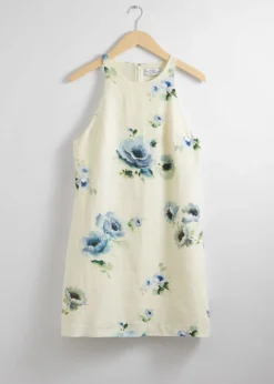 Robe Trapèze En Lin