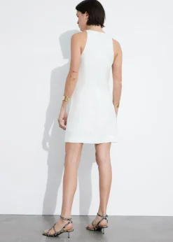 Robe Trapèze En Lin