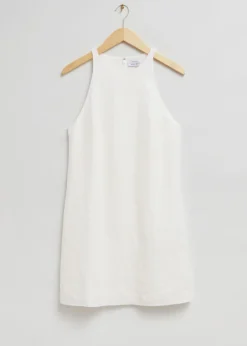 Robe Trapèze En Lin