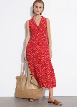 Robe-chemise Midi à Col