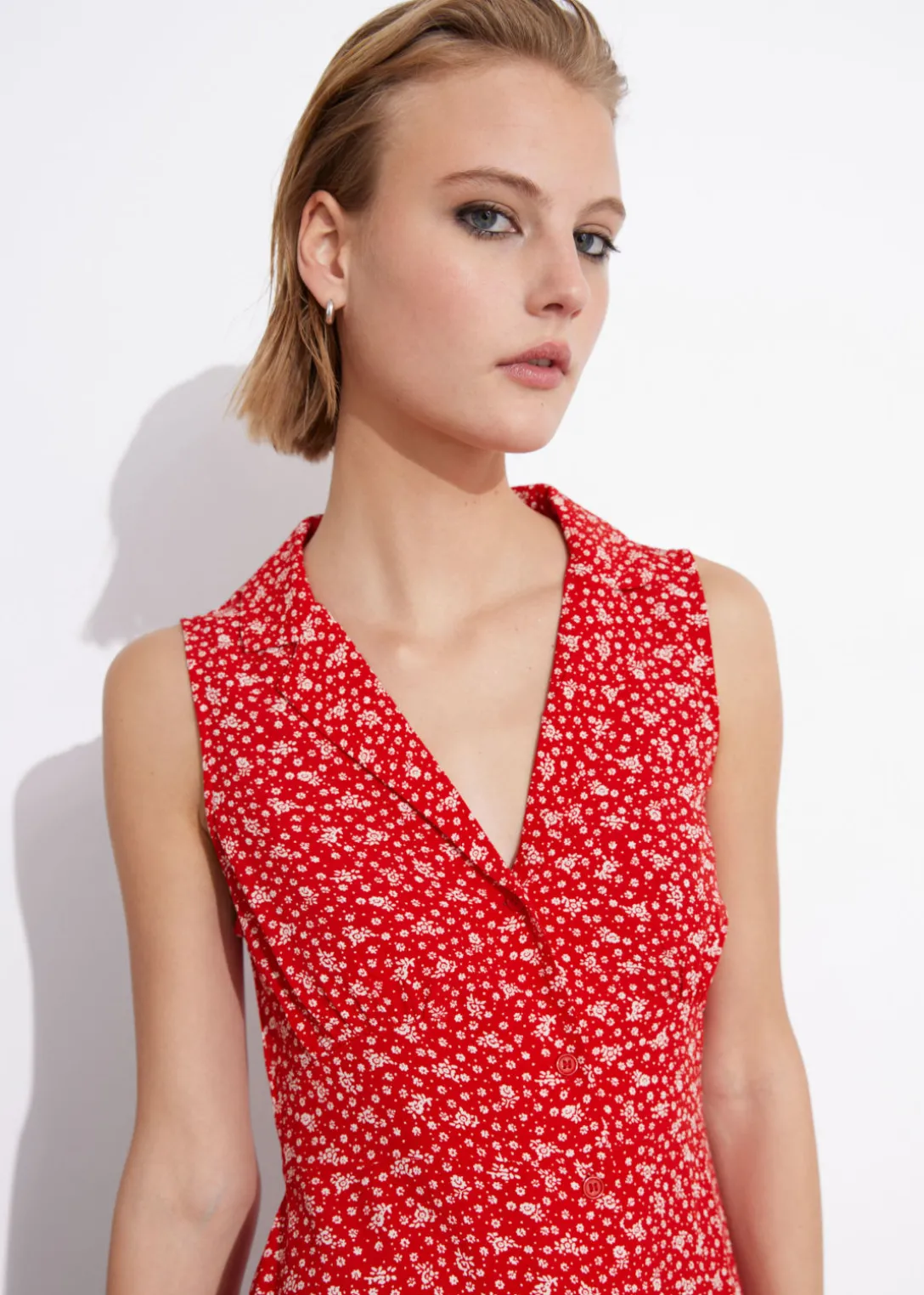 Robe-chemise Midi à Col