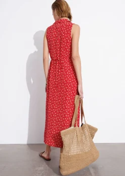 Robe-chemise Midi à Col