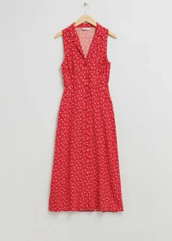 Robe-chemise Midi à Col