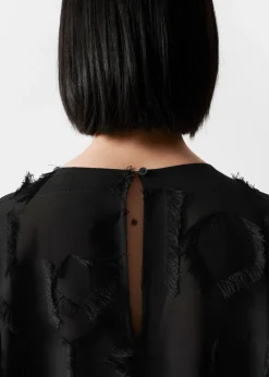 Robe-tunique Courte à Franges