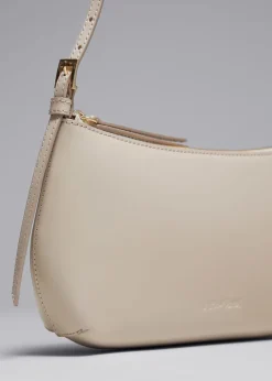 Sac à Bandoulière En Cuir Brillant